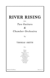 River Rising for Two Guitars and Chamber Orchestra Orchestra sheet music cover